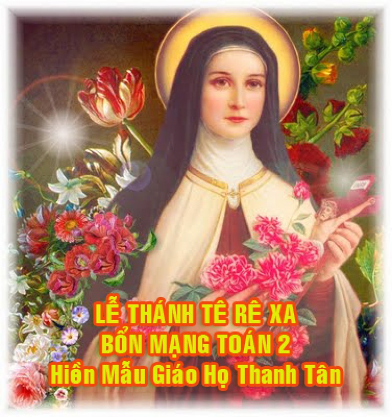 Lễ bổn mạng toán 2, các bà mẹ giáo họ Thanh Tân