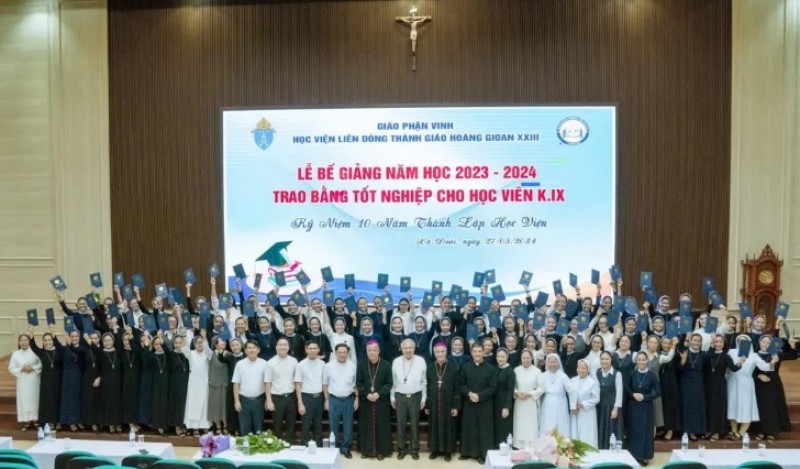 Học viện Liên dòng Thánh Giáo hoàng Gioan XXIII - Giáo phận Vinh: Một thập niên ân phúc (2014-2024)