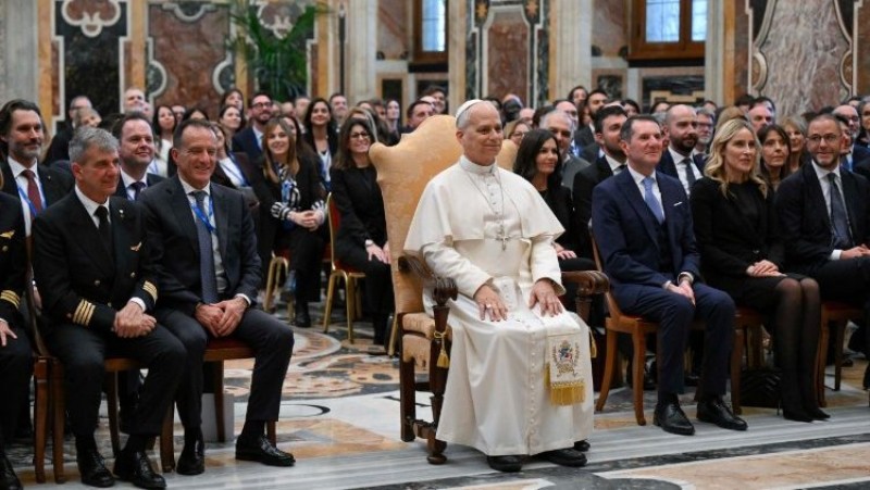 Đức Thánh Cha Lêô XIV gặp gỡ các đại diện hãng hàng không ITA Airways và Tập đoàn Lufthansa