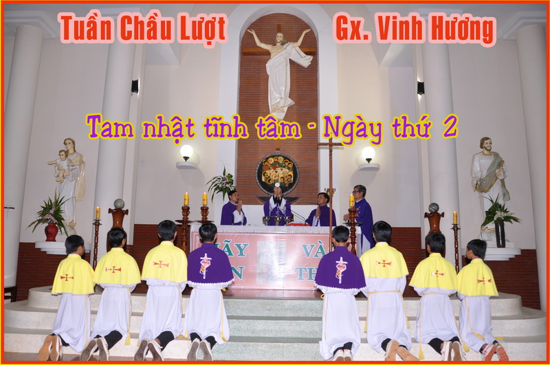 Tam nhật tĩnh tâm chầu lượt - Ngày thứ hai